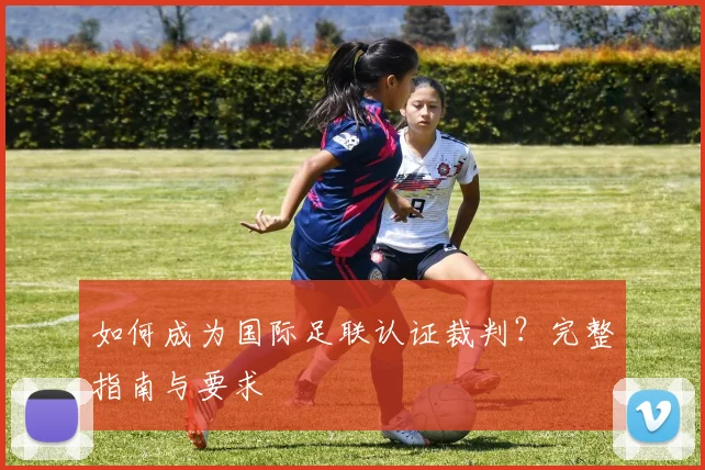 如何成为国际足联认证裁判?完整指南与要求